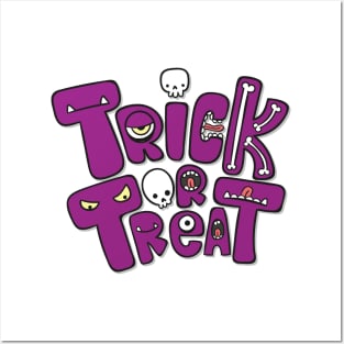 Trick or Treat Posters and Art